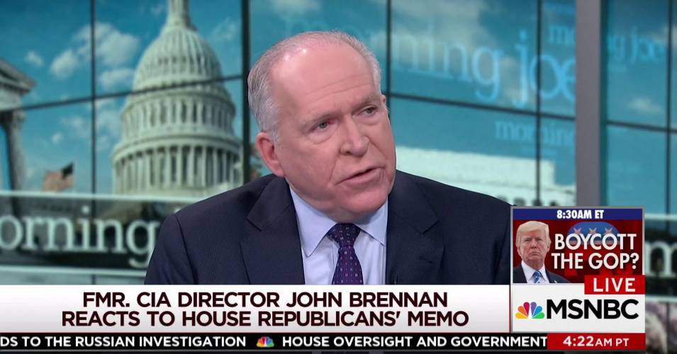 John Brennan on MSNBC