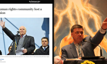 WaPo Uses Photo of John McCain Next to Nazi to Praise His ‘Human Rights’ Work