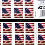 US flag stamps