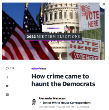 Yahoo: How Crime Came to Haunt the Democrats