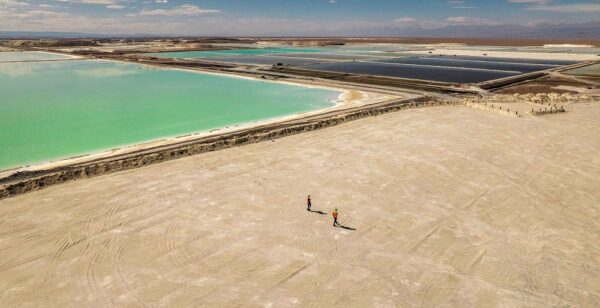 Wall Street Journal photo of lithium production in Chile, exposure-adjusted.