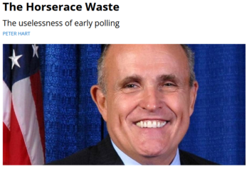 Extra!: The Horserace Waste